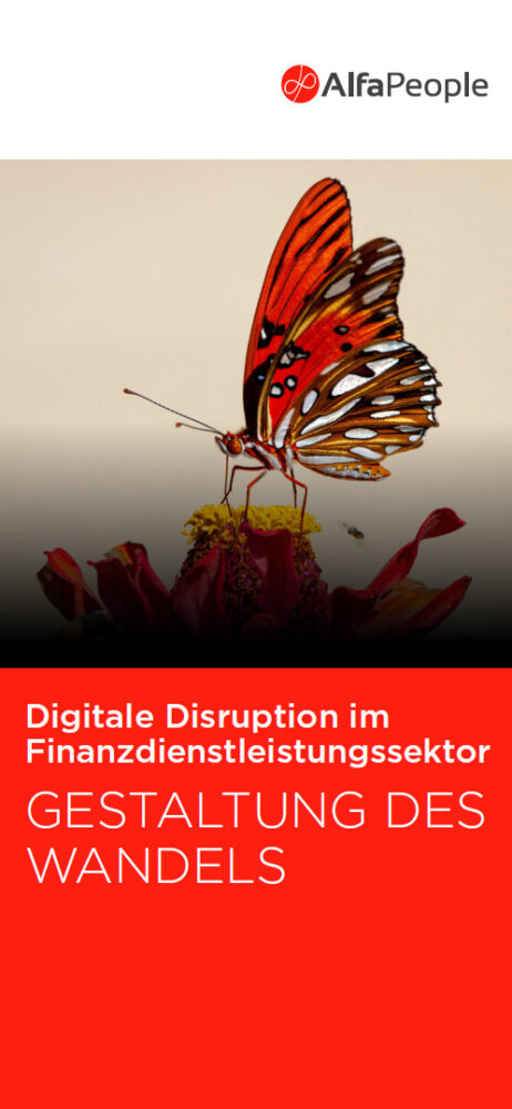 Digitale Disruption im Finanzsektor: Wie man den Wandel meistert