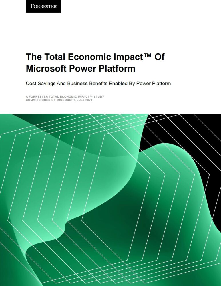 Die Microsoft Power Platform im Fokus: Erkenntnisse aus dem Forrester-Report