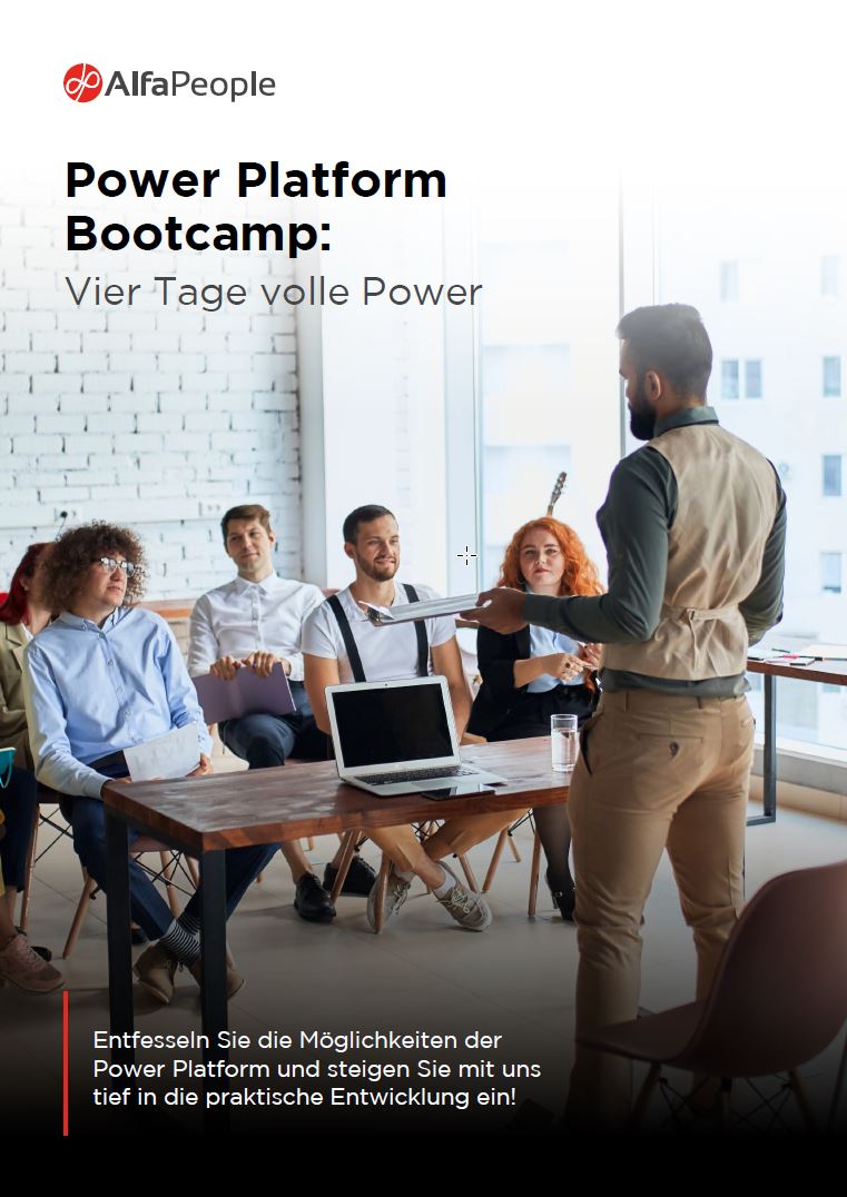 Power Platform Bootcamp: Vier Tage volle Power.