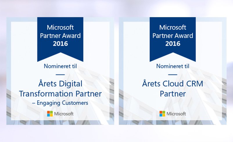 AlfaPeople nominated for Cloud CRM Partner of the Year in Denmark