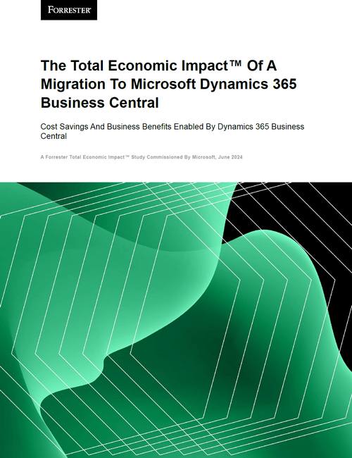 Get the Exclusive Forrester Report on Migrating to Microsoft Dynamics 365 Business Central