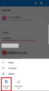 AlfaHacks: Leon Explains How to Link Microsoft Dynamics 365 to your Mobile Outlook App! AlfaHacks: Leon Explains How to Link Microsoft Dynamics 365 to your Outlook App!