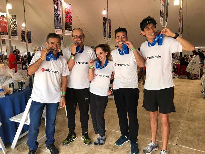 AlfaPeople Sponsors the Endurance Runners Team in the 41st Edition of the Chicago Marathon